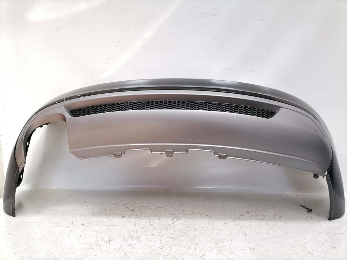 Audi A5 8T original Sto&szlig;stange Stossf&auml;nger hinten LY9B Brillantschwarz Bj.2009